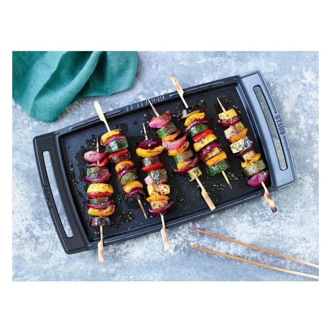 Plancha induktionsgeeignet Gusseisen schwarz 38 cm — image 3