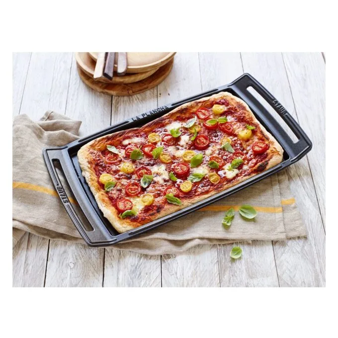 Plancha induktionsgeeignet Gusseisen schwarz 38 cm — image 6
