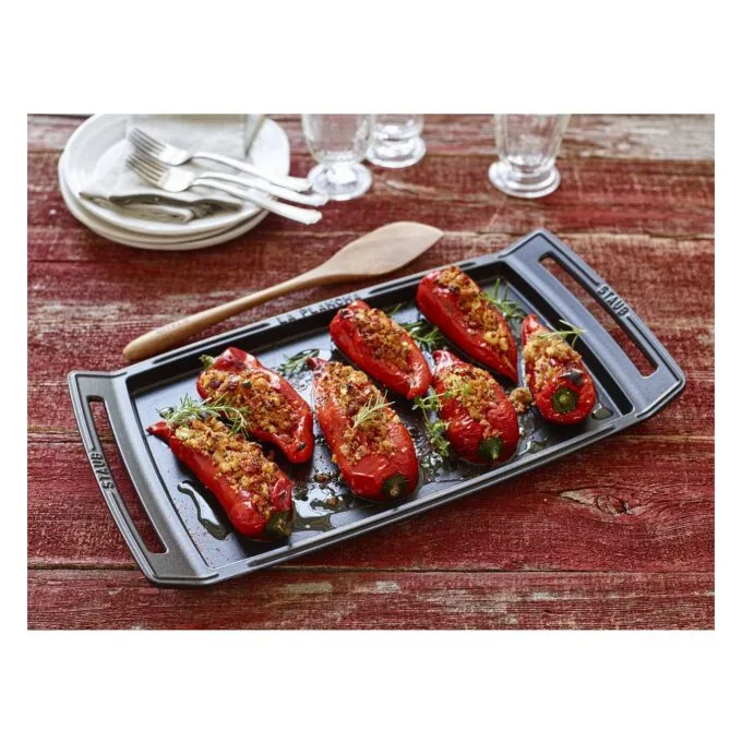 Plancha induktionsgeeignet Gusseisen schwarz 38 cm — image 7