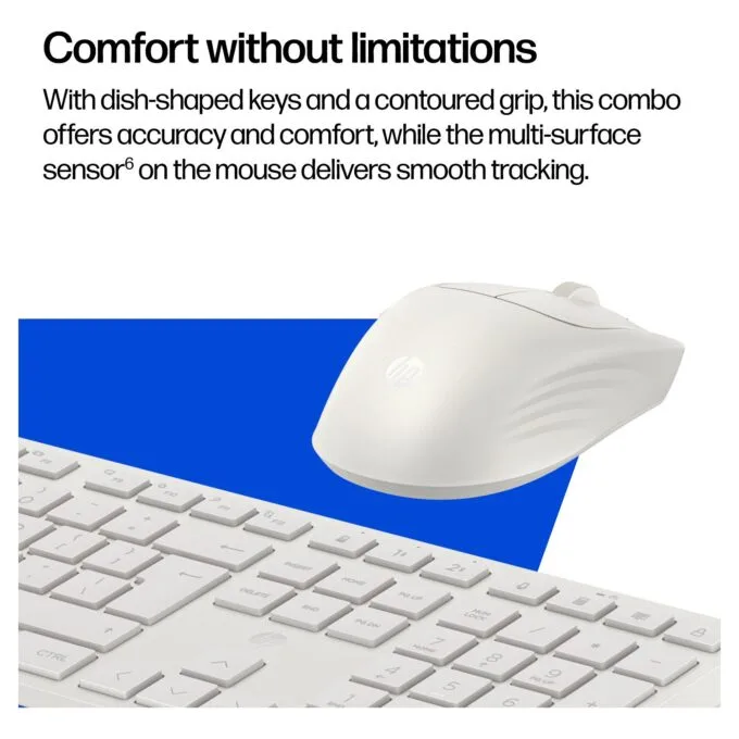 HP Multi-Device Dual-Mode Mouse and Keyboard Combo 495C White — image 6