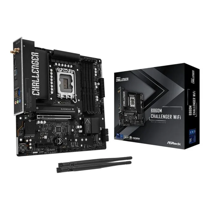 ASRock B860M Challenger WiFi 1851 mATX HDMI/DP DDR5 — image 1