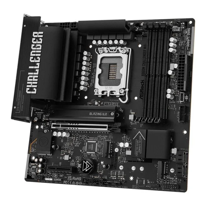 ASRock B860M Challenger WiFi 1851 mATX HDMI/DP DDR5 — image 5