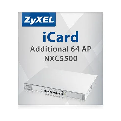 Zyxel E-iCard NXC5500 64AP extension license — image 1