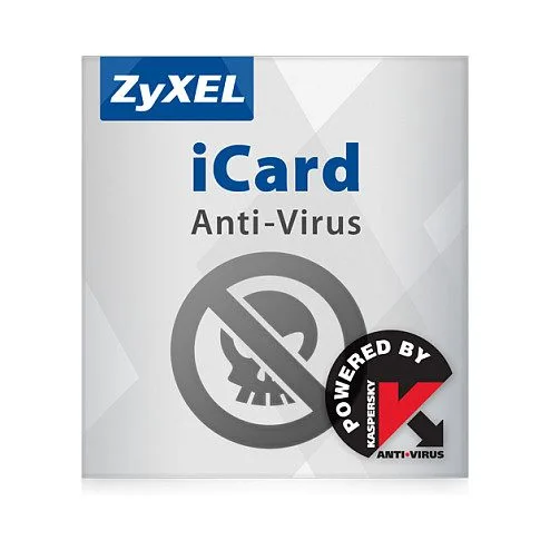 ZyXEL E-iCard 1 J. USG110 & ZyWall110 Kaspersky AV — image 1
