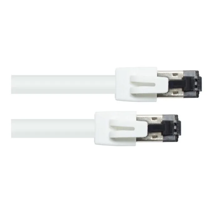 RNS® patch cable Cat. 8.1, S/FTP, PiMF, halogen-free (LSZH), 2000MHz, 40Gbit/s, white, 5m, Good Connections® — image 2