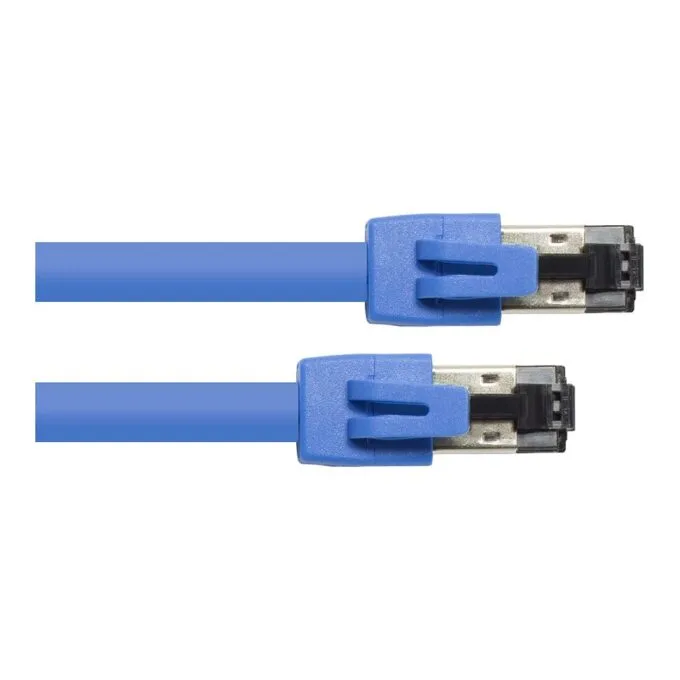 RNS® patch cable Cat. 8.1, S/FTP, PiMF, halogen-free (LSZH), 2000MHz, 40Gbit/s, blue, 1.5m, Good Connections® — image 2