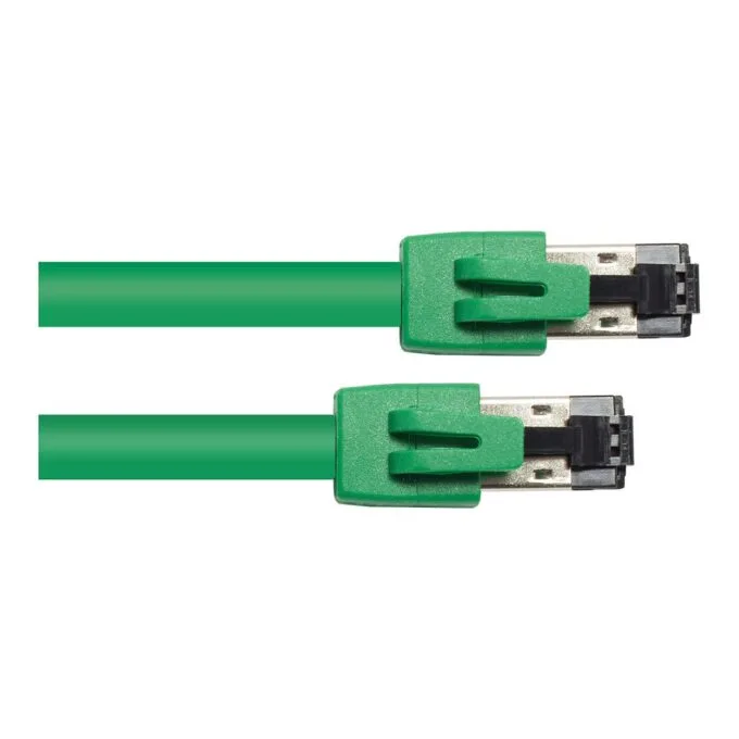 RNS® patch cable Cat. 8.1, S/FTP, PiMF, halogen-free (LSZH), 2000MHz, 40Gbit/s, green, 2m, Good Connections® — image 2