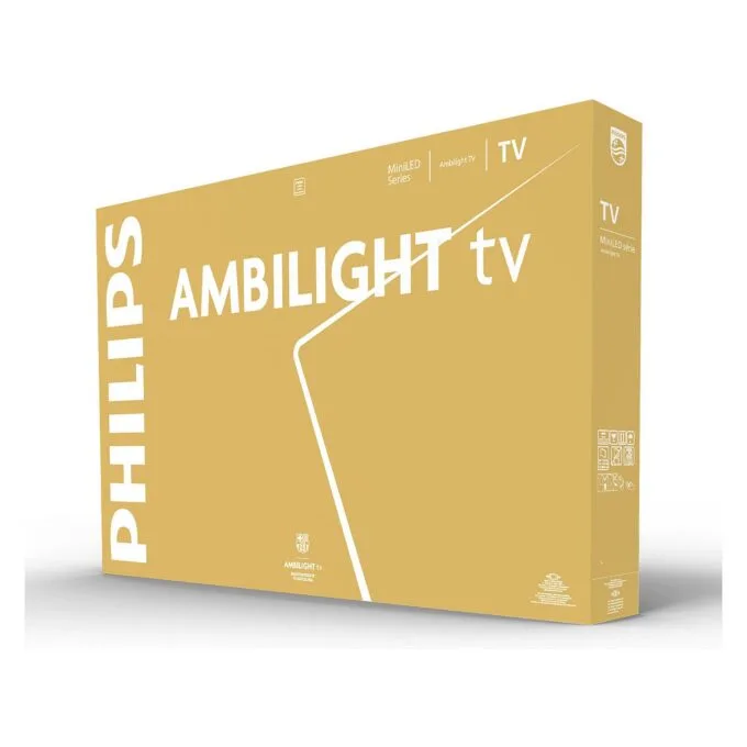189,0cm/75" (3840x2160) Philips 75MLED910/12 4K QD MiniLED 120Hz HDMI USB WLAN Bluetooth Ambilight HDR10+ Dolby Vision Black — image 21