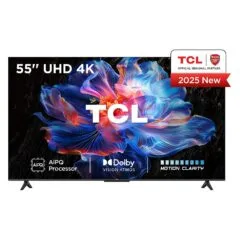 139.7cm/55" TCL 55V6C 4K UHD HVA HDR10 MEMC HDMI 2.1 Google TV