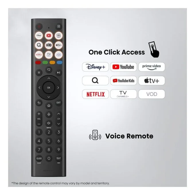 253.0cm/100" (3840x2160) Hisense 100Q7S PRO Smart TV 4K Hi-QLED 6ms 144Hz HDMI USB LAN HDR VESA WiFi Bluetooth Black/Grey — image 10