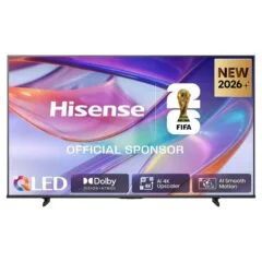 164.0cm/65" (3840x2160) Hisense 65E7S Smart TV 4K Hi-QLED 8ms 60Hz HDMI USB LAN HDR VESA WiFi Bluetooth Black