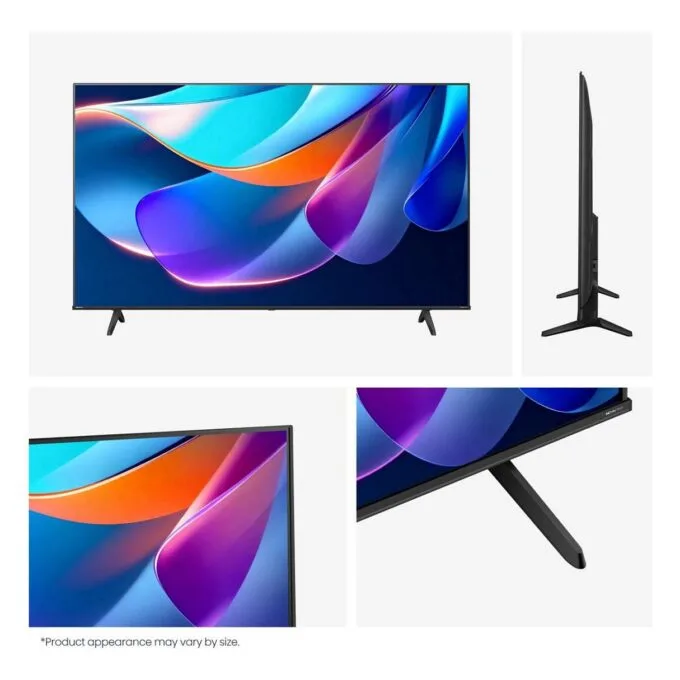 146.0cm/58" (3840x2160) Hisense 58A6S Smart TV 4K UHD 8ms 60Hz HDMI USB HDR WiFi Bluetooth Black/Grey — image 12