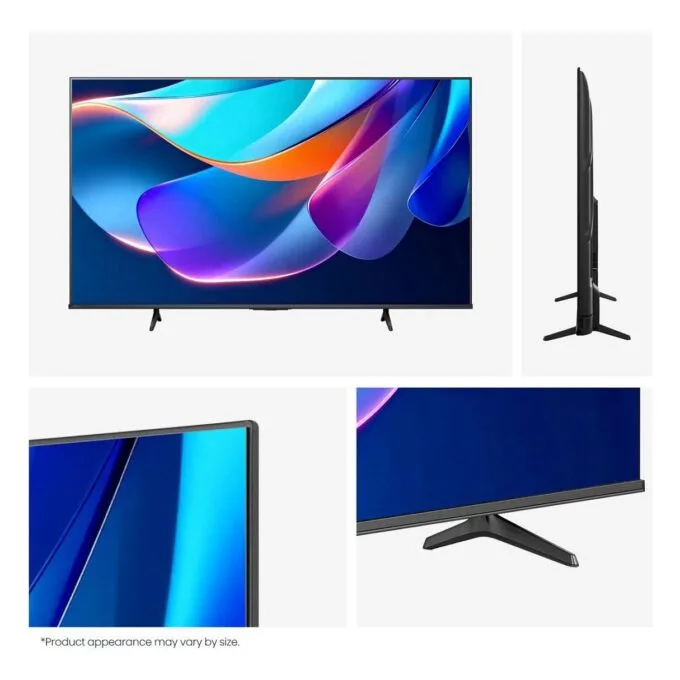 164.0cm/65" (3840x2160) Hisense 65A6S Smart TV 4K UHD 8ms 60Hz HDMI USB HDR WiFi Bluetooth Black/Grey — image 11