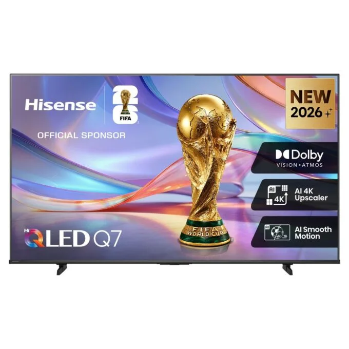 139.0cm/55" (3840x2160) Hisense 55Q7S Smart TV 4K Hi-QLED 8ms 60Hz HDMI USB HDR WiFi Bluetooth Black — image 16