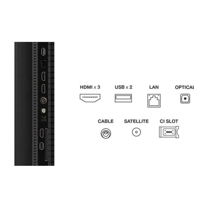 50" TCL 50T69C 126 cm, black, UltraHD/4K, Triple Tuner, Google TV — image 5