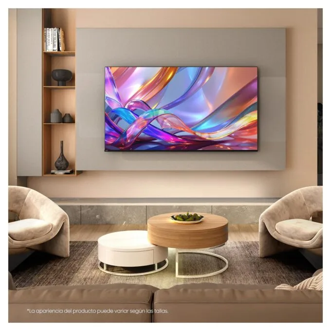 189.0cm/75" (3840x2160) Hisense 75E7S Smart TV 4K Hi-QLED 10ms 60Hz HDMI USB HDR WiFi Bluetooth Black — image 3