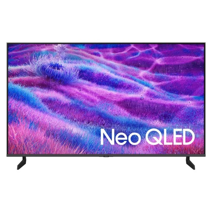 127.0cm/50" (3840x2160) Samsung QN80F QE50QN80FAUXXH 4K Neo QLED 50Hz HDMI USB LAN Bluetooth HDR10+ Dolby Atmos Silver — image 1