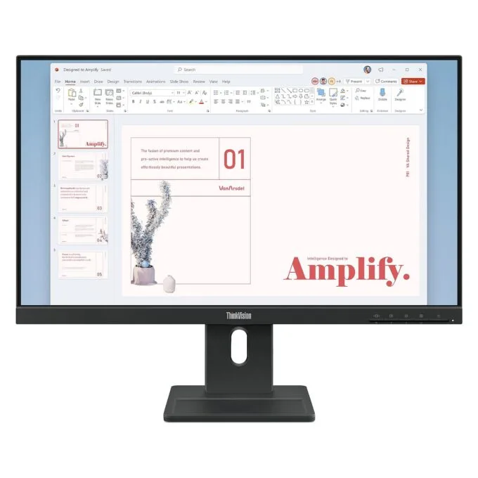 ThinkVision E24-40 Business Monitor FHD 100Hz Energy Star Certified TCO 10 TCO Edge 2.1 — image 1