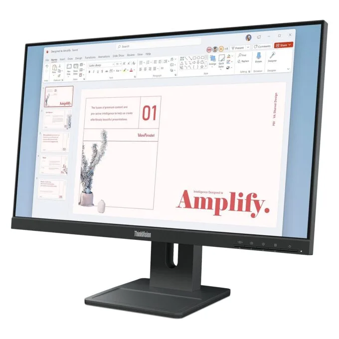 ThinkVision E24-40 Business Monitor FHD 100Hz Energy Star Certified TCO 10 TCO Edge 2.1 — image 2
