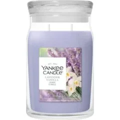 Yankee Candle Signature Lavender Vanilla Świeca Duża 567g