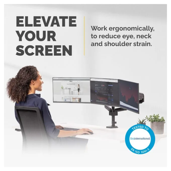 Fellowes Platinum Series 8042601 monitor mount / stand — image 2