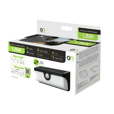 GBC ON LED LINKLIGHT Solar Outdoor LED Wall Light with Zone A & B Function — image 4