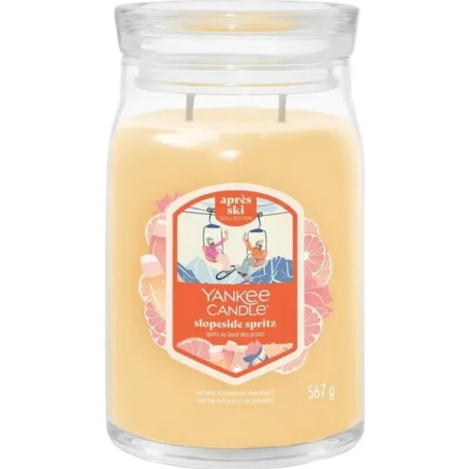 Yankee Candle Signature Slopeside Spritz Świeca Duża 567g — image 1