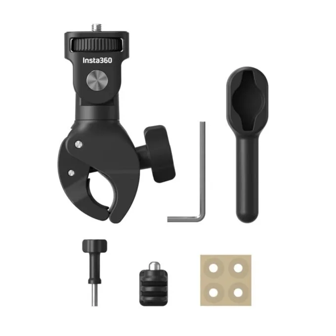 Insta360 Heavy Duty Clamp Mount - Universal Motorcycle Mount — image 2