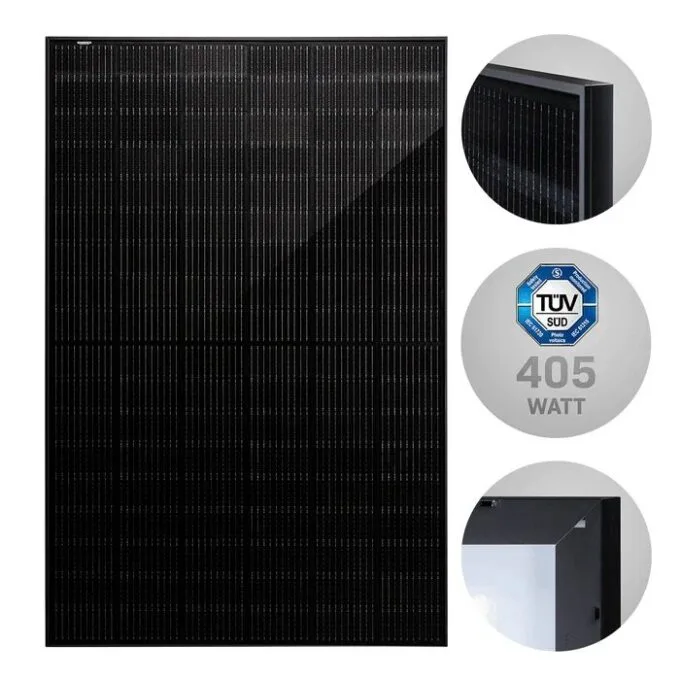 Ulica Solar Panel Rigid 405W Full Black (bulk) — image 2