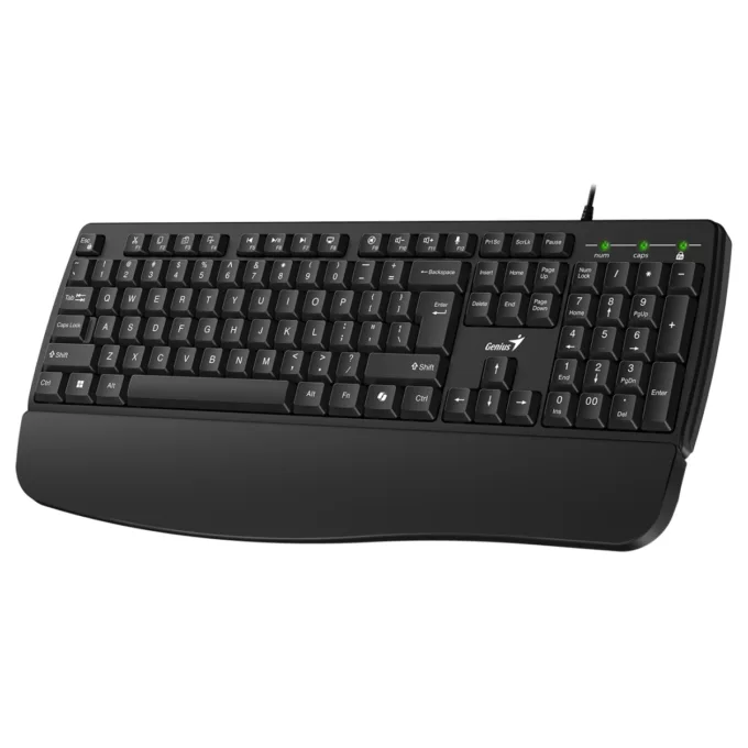 Genius Keyboard Wired AI with Palm Rest KB-123 English — image 2