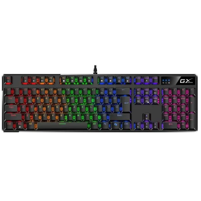 Genius Gaming Keyboard Mechanical Full Size Backlit Brown Switches K12 — image 2
