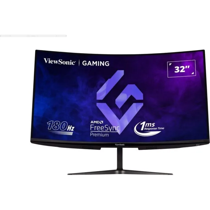 Viewsonic Monitor Gaming VX 32'' 2K VA Curved 180hz HDR10 VX3218C-2K — image 2