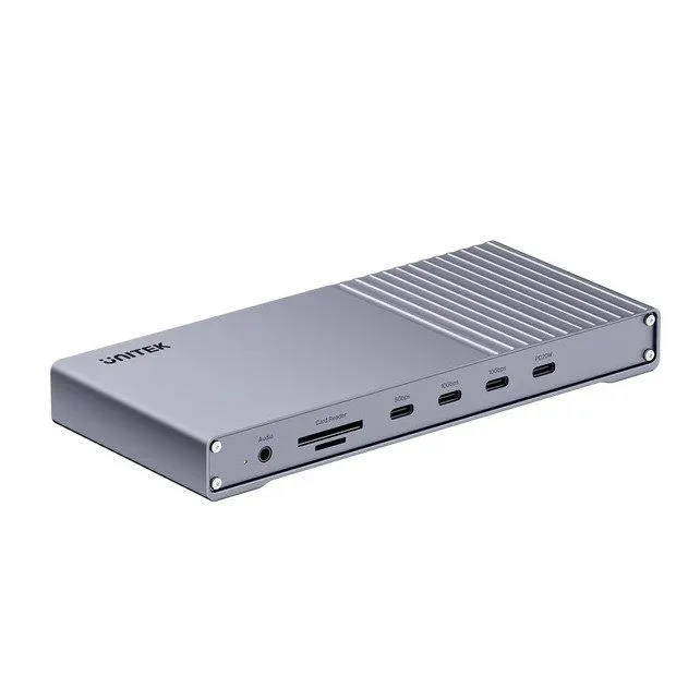 Unitek USB-C Hub Docking Station USB4 40Gbps Triple 4K Display & 2.5G Lan with 120W PSU D1117A — image 2