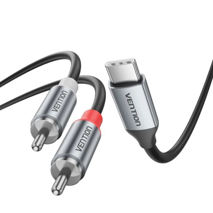Vention AUDIO CONVERTER USB-C to 2RCA Male Cable 2.0m BIKHH — image 2