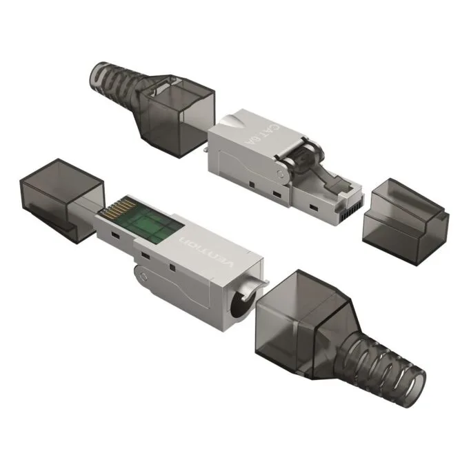 Vention NETWORK Connectors CAT6A FTP Toolless Plug with Boot IDIH0 (1pc) — image 2