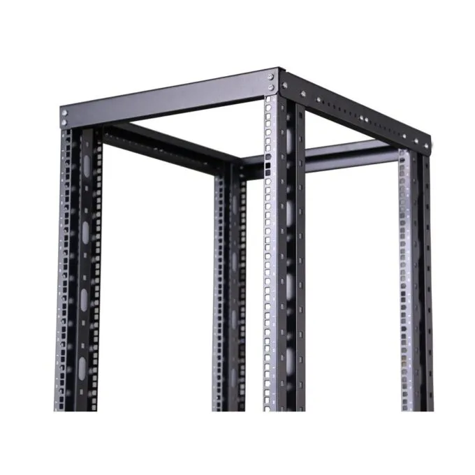 NETPRO 19" Open Rack Cabinet 42U with Adjustable Depth 600-1000mm NP-OR-42U60100 (not asembled) — image 2