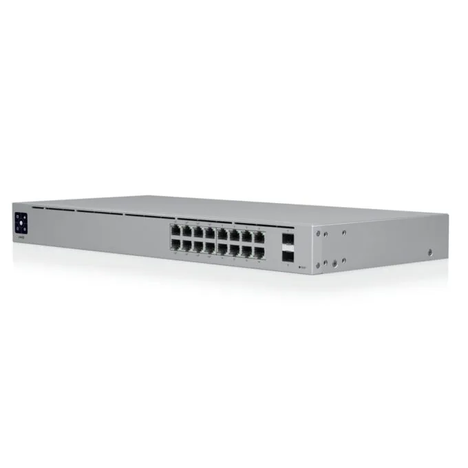 Ubiquiti UniFi Switch 16 Ports Gigabit 8PoE, 2xSFP USW-16-POE (42W) — image 2