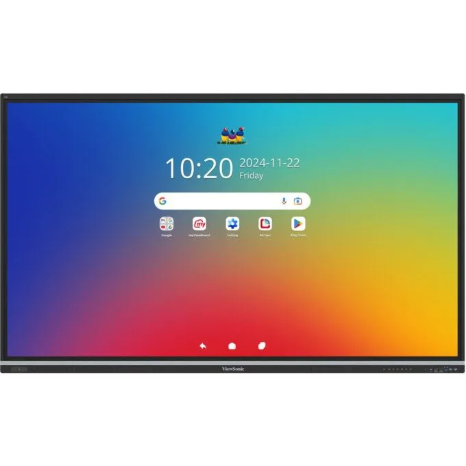 Viewsonic Viewboard Interactive Display Whiteboard 86" 4K Android EDLA 50-Point Touch 70W Speaker NFC IFP8651-3C — image 2