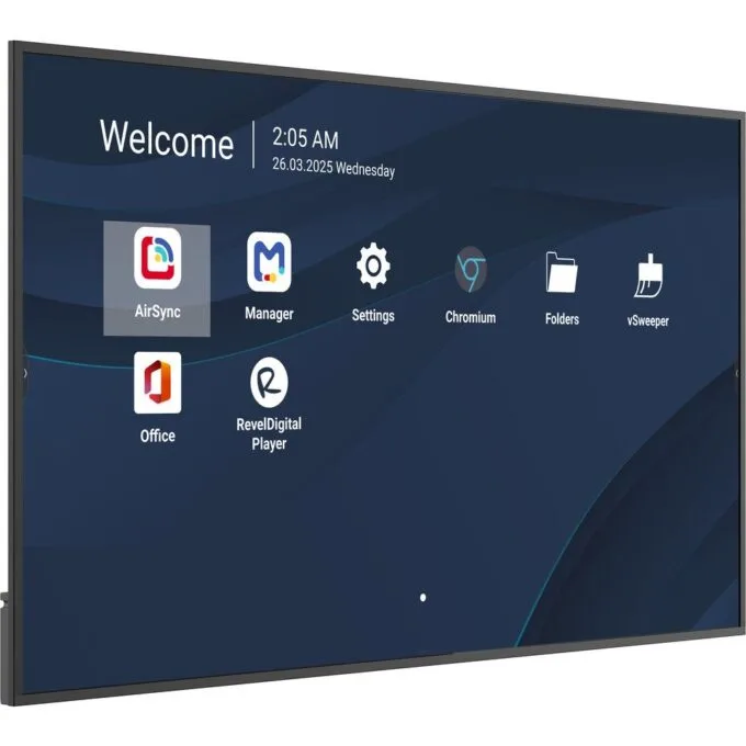 Viewsonic Commercial Display Digital Signage 75" 4K 24/7 Android USB-C HDMI Remote Management CDE7514-2C — image 2