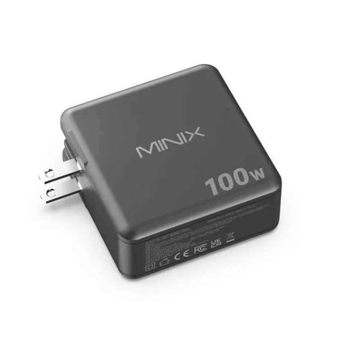 MINIX GaN Wall Charger 100W 3xUSB-C/1xUSB-A NEO P100 — image 2