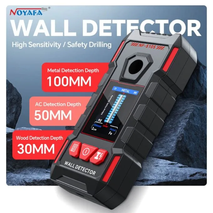 Noyafa Wall Detector-High Sensitivity, Safety Drilling, Support Various Material Detection NF-5105 — image 2