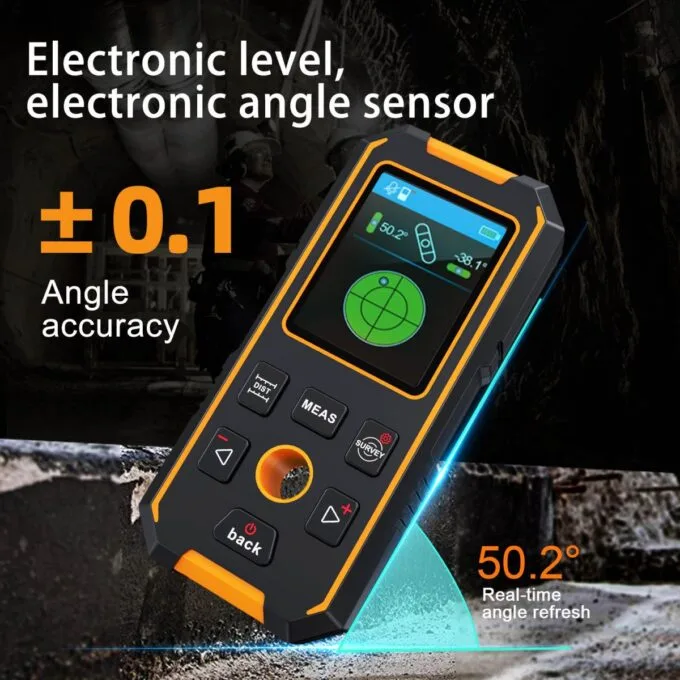 Noyafa Multifunctional Wall Detector / Stud Finder  detect metal, wood, and live wires NF-513S — image 3
