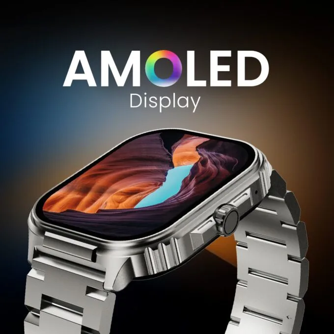 HiFuture Luxury Sport SmartWatch ULTRA 3 Pro Stainless Steel AMOLED Black — image 3
