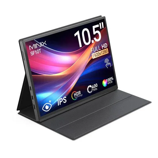 MINIX SF10T 10.5" sRGB Portable Monitor Dual USB-C — image 2