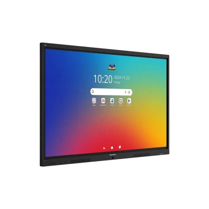 Viewsonic Viewboard Interactive Display Whiteboard 55" 4K Android EDLA 64-Point Touch 2.1 Speakers 8 Mic Array IFP5541-1-1C — image 2