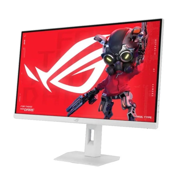 ASUS Monitor ROG Strix Gaming 27" 2K QHD 255Hz IPS 0.3ms Gaming-AI ELMB SYNC DP HDMI USB-C Full Ergonomic XG27ACMES-W White — image 2