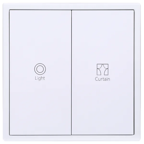 HDL Panel Smart Tile Series 2 Button White — image 1