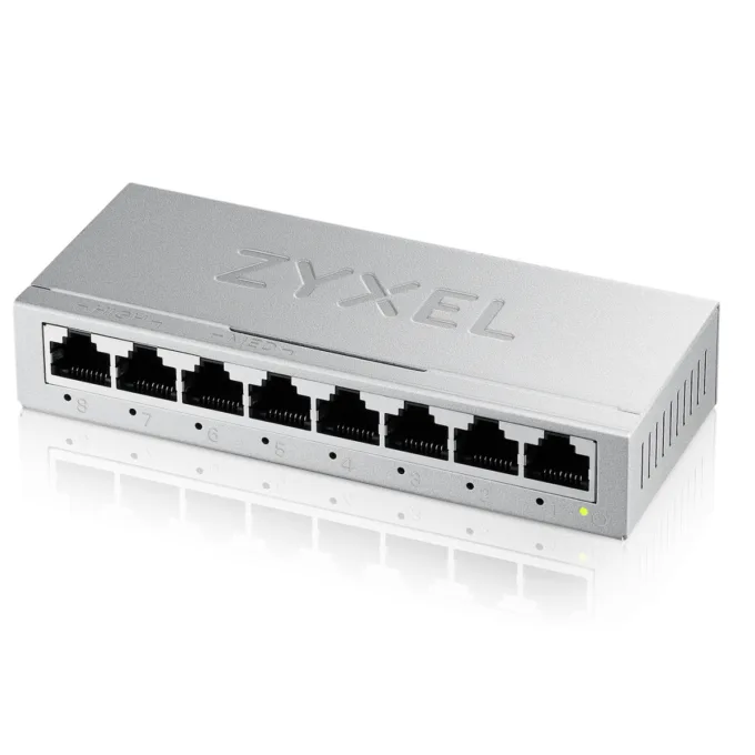 Zyxel Switch Gigabit Ethernet 8-Port Metal with QoS UK Plug GS-108BV5 — image 3