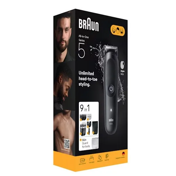 Series 5 All-In-One Style Kit AIO5540 (black, 9-in-1) — image 2