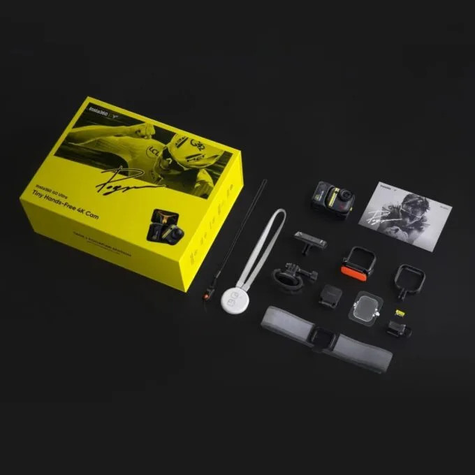 Insta360 GO Ultra Tadej Pogacar Edition - Custom Bike Bundle, Printed Autograph, 128GB SD Card — image 10